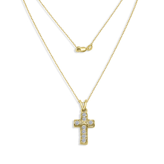 Diamond Cross Necklace