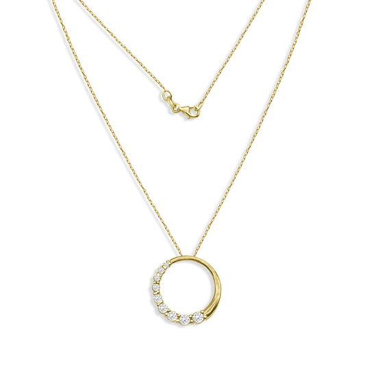 Circle of Life Diamond Necklace