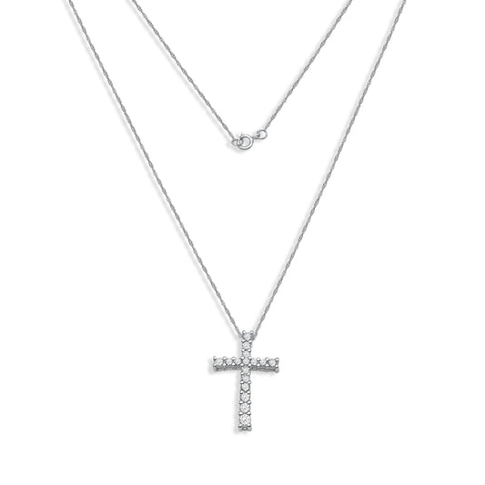 Diamond Cross Necklace