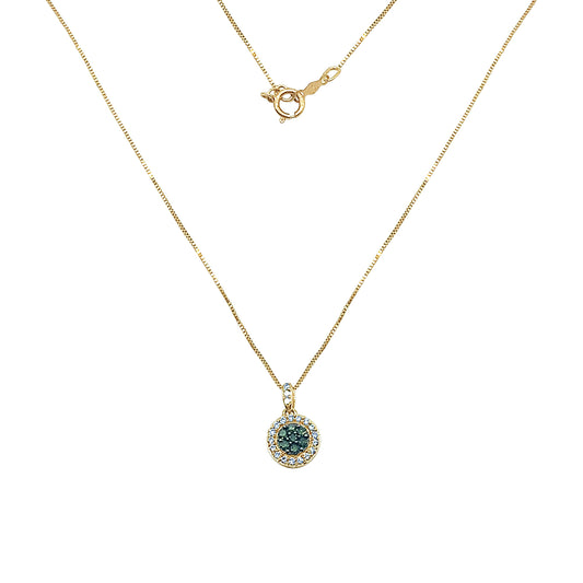 Green Diamond Necklace