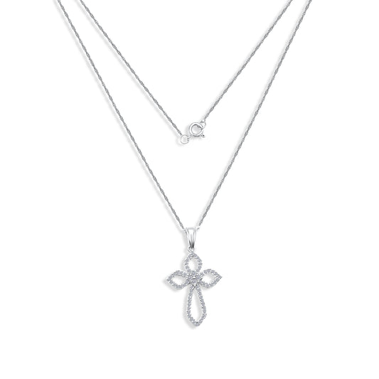 Diamond Cross Necklace
