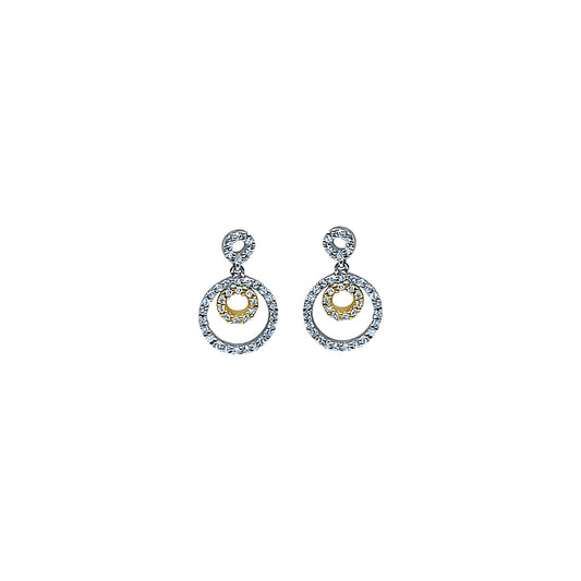 Diamond Dangle Earrings