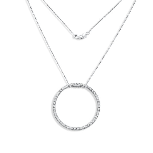 Circle of Life Diamond Necklace