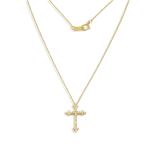 Diamond Cross Necklace