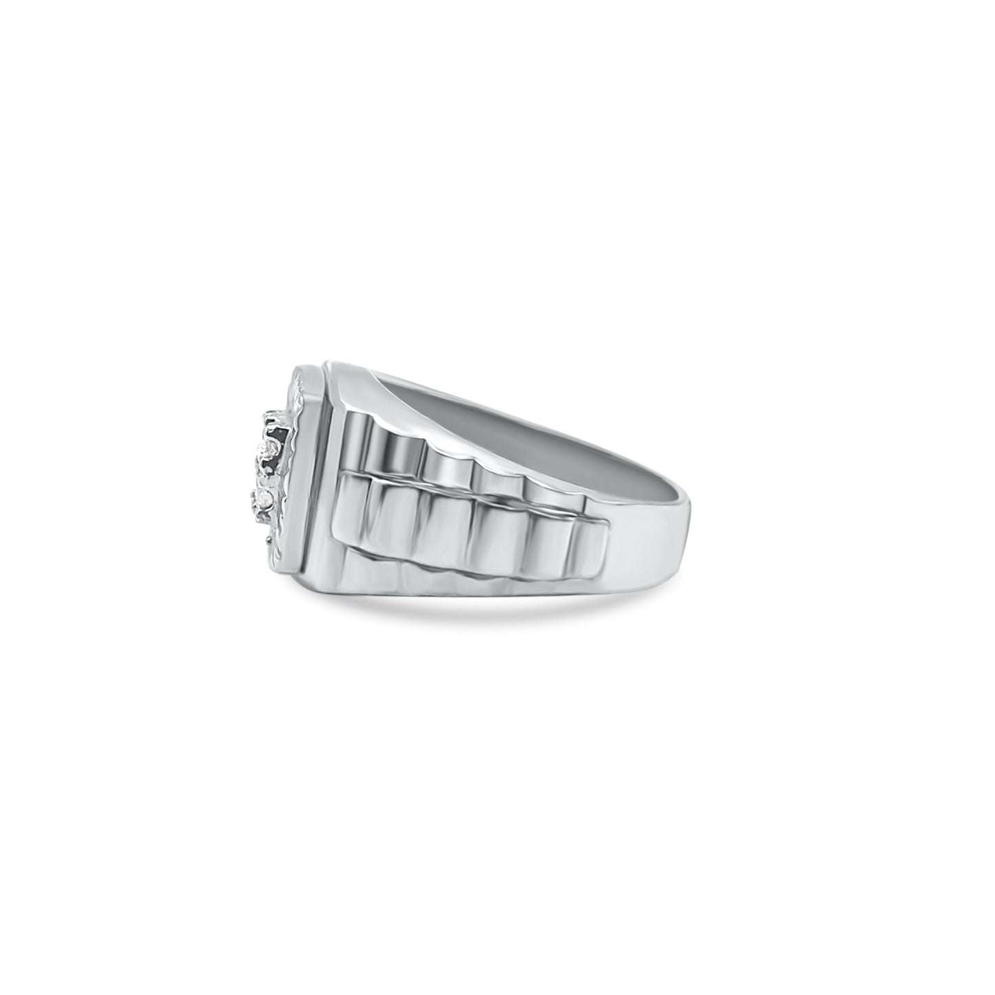 Men's Rolex Style Diamond Ring