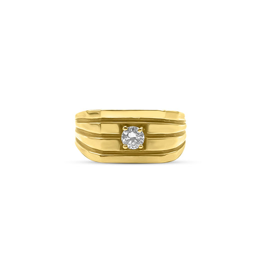 Men's Diamond Solitaire Ring
