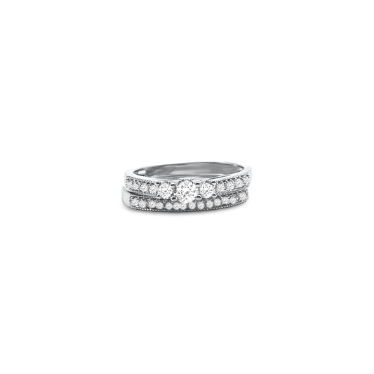 Diamond Bridal Set