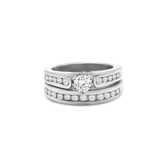 Diamond Bridal Set