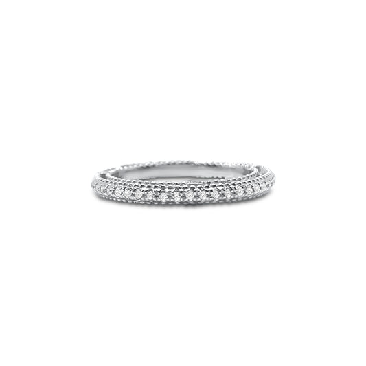 Platinum Diamond Wedding Band
