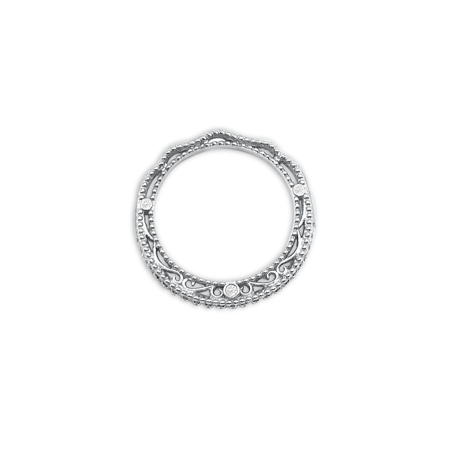 Platinum Diamond Wedding Band