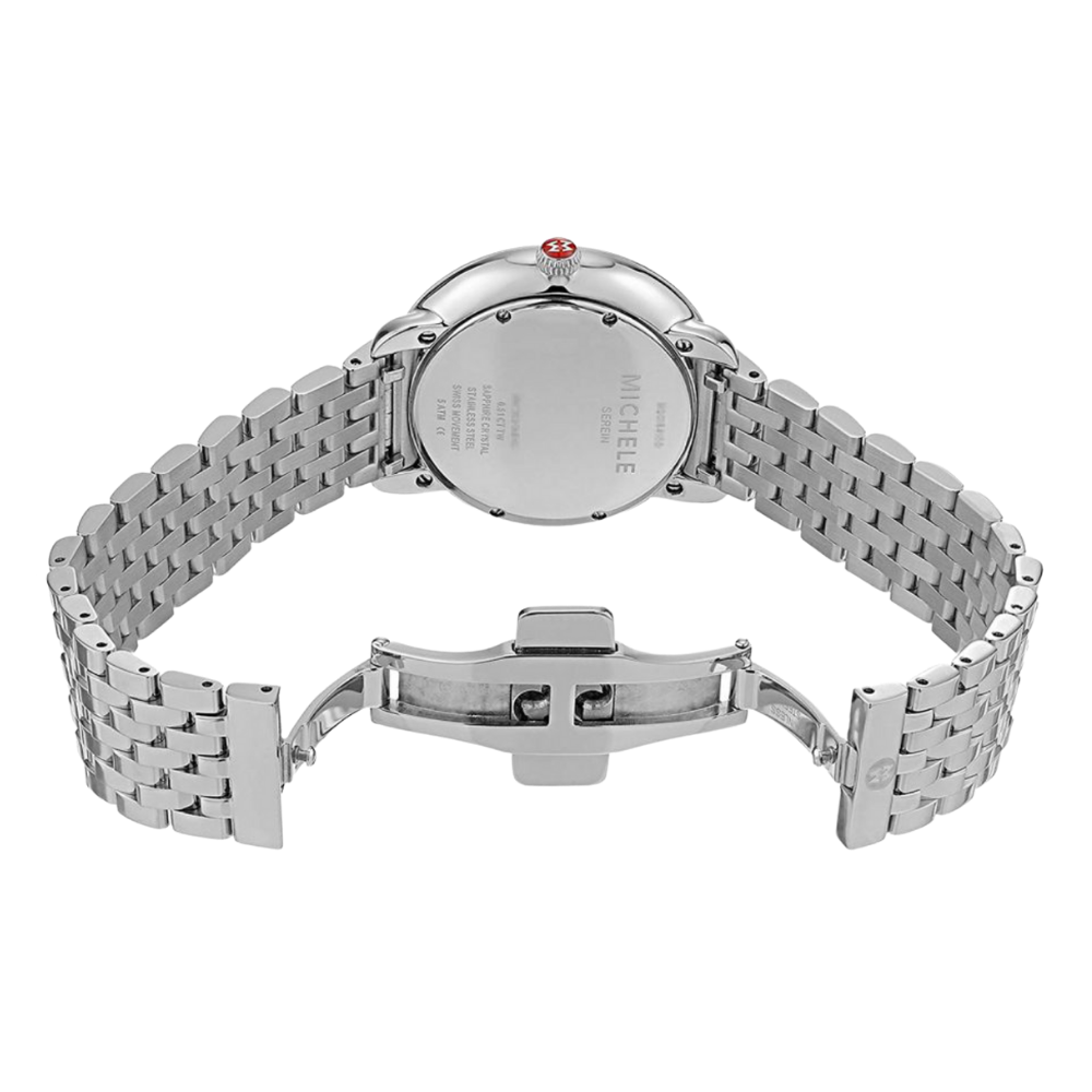 Michele Serein Mid Diamond, Stainless