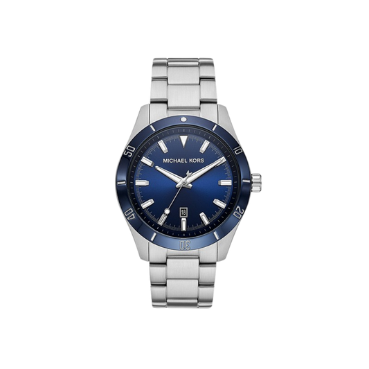 Michael Kors Oversized Layton Silver-Tone Watch