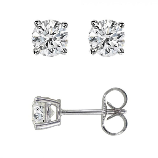 Diamond Stud Earrings